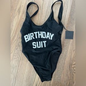 BIRTHDAY SUIT ONE PIECE